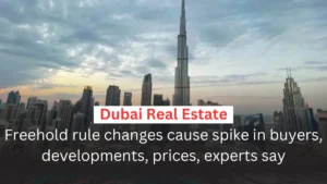 Dubai real estate: Freehold rule changes cause spike in buyers, developments, prices, experts say