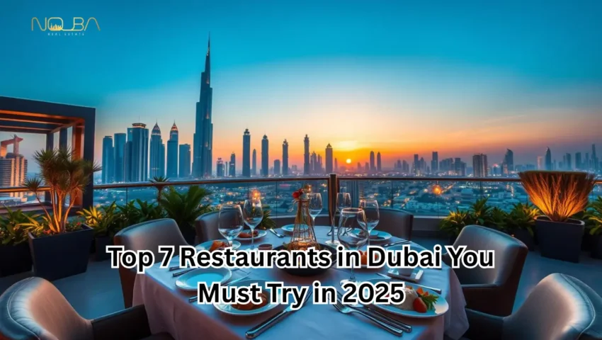 Top 7 Restaurants in Dubai You Must Try in 2025